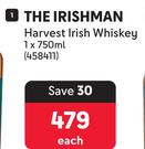 The Irishman Harvest Irish Whiskey-750ml