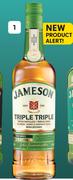 Jameson Triple Triple Irish Whisky-750ml