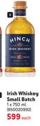 Hinch Irish Whiskey Small Batch-750ml