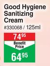 Nature's Nourishment Good Hygiene Sanitizing Cream-125ml