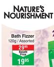 Nature's Nourishment Bath Fizzer Assorted-120g