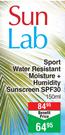 Sun Lab Sport Water Resistant Moisture + Humidity Sunscreen SPF30-150ml