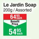 dalan Le Jardin Soap Assorted-200g Each