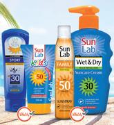 Sun Lab Sport Water Resistant Moisture + Humidity Sunscreen SPF30-150ml
