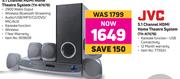 JVC 5.1 Channel HDMI Home Theatre System TH-N767B