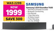 Samsung 2.0 CH Soundbar T400