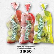 Top Red, Fuji, Starking Apples Or Packham Pears Econopacks-For 3 x 1.5Kg