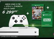 XBox One S1TB + GTA V + 3 Month Gold Card