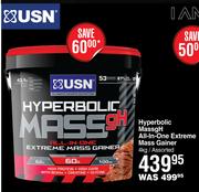 USN Hyperbolic Mass gH All In One Extreme Mass Gainer Assorted-4Kg