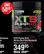 USN XTS Pump N.O All In One Pre Workout Assorted-560g