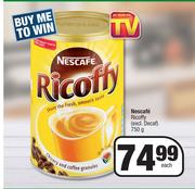 Nescafe Ricoffy (Excl.Decaf)-750g Each