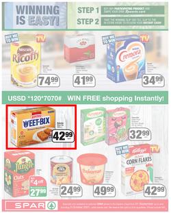 SPAR EASTERN CAPE (21 September - 3 October 2021) Valid In | Amahlathi, Bedford, Buffalo Flats, Cala, Centane, Hankey, Idutywa, Indwe, Kwa-Fetting, Komga, Lady Frere, Nemato, Ugie, Peddie, page 3