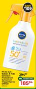 Nivea Sun Babies & Kids Sensitive Protect 5 In 1 Sunscreen Trigger Spray SPF50+-270ml