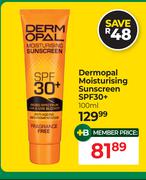 Dermopal Moisturising Sunscreen SPF30+-100ml