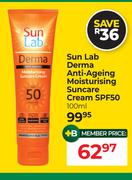 Sun Lab Derma Anti Ageing Moisturising Suncare Cream SPF50-100ml