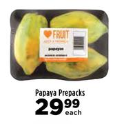 Papaya Prepacks-Each