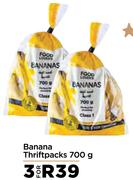 Banana Thriftpacks-For 3 x 700g