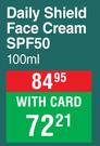 Sun Lab Daily Shield Face Cream SPF50-100ml