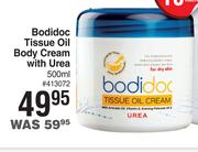 Bodidoc Tissue Oil Body Cream With Urea-500ml