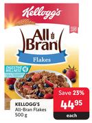 Kellogg's All Bran Flakes-500g Each