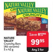 Nature Valley Crunchy Bars (All Variants)-For Any 2 x 5 x 42g