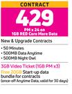 Samsung Galaxy A33 5G Smartphone-On 1GB Red Core More Data