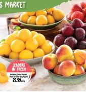 Nectarines, Dessert Peaches, Plums Or Yellow Cling Peaches-Per Kg