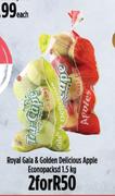 Royal Gala & Golden Delicious Apple Econopacked-For 2 x 1.5Kg