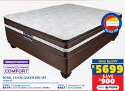 Sleepmasters Royal 152cm Queen Bed Set 10128127