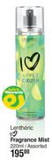 Lentheric I Love Fragrance Mist Assorted-220ml