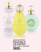 Jeanne Arthes French Way Of Life Collection EDP Assorted-100ml Each