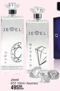 Jewel EDT Assorted-100ml Each