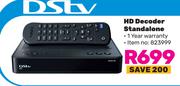 Dstv HD Decoder Standalone