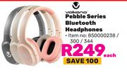 Volkano Pebble Series Bluetooth Headphones-Each
