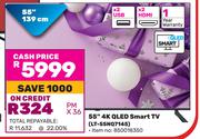 JVC 139cm (55") 4K QLED Smart TV LT-55NQ7145