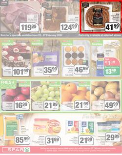 SPAR EASTERN CAPE : Grand Cash Giveaway (22 February - 07 March 2022) | Valid In Acres, Algoa Park, Algoa Food, Aliwal North, Aspen, Burgersdorp, Cambridge, Camdeboo, Cradock, De Freitas, Fig Tree, page 3
