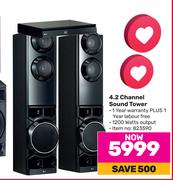 LG 4.2 Channel Sound Tower 