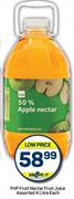 PnP Fruit Nectar Fruit Juice Assorted-4L Each