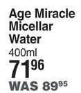 Pond's Age Miracle Micellar Water-400ml