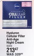 Nivea Hyaluron Cellular Filler Anti Age Night Cream-50ml