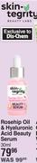 Skin Tegrity Rosehip Oil & Hyaluronic Acid Beauty Serum-30ml
