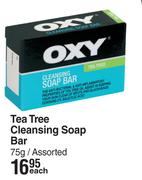OXY Tea Tree Cleansing Soap Bar Assorted-75g Each