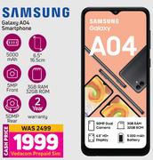 Samsung Galaxy A04 Smartphone