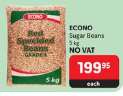 Econo Sugar Beans-5Kg Each