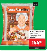 Aunt Caroline Long Grain Parboiled Rice-10Kg Each