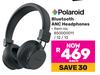 Polaroid Bluetooth ANC Headphones-Each