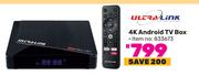 Ultra-Link 4K Android TV Box