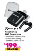 Amplfy Note Series TWS Earphones-Each