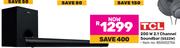 TCL 200W 2.1 Channel Soundbar S522W 