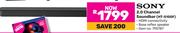 Sony 2.0 Channel Soundbar HT-S100F